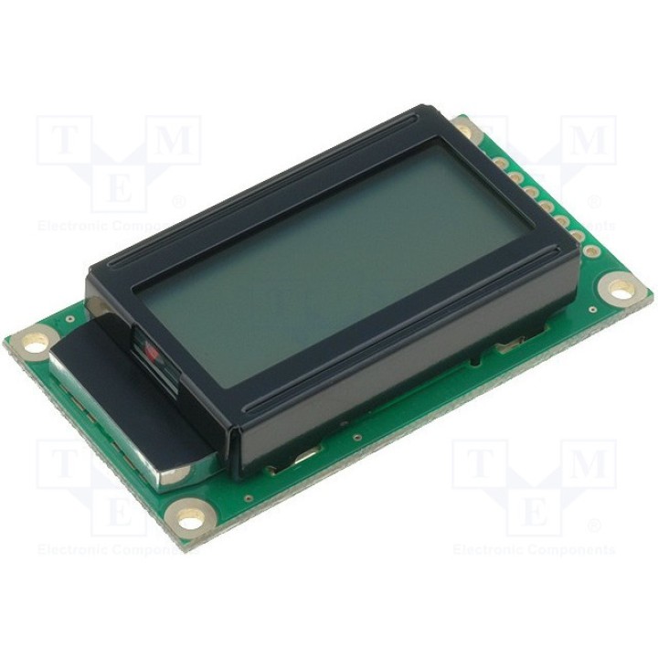 Дисплей LCD алфавитно-цифровой RAYSTAR OPTRONICS RC0802A-GHW-ESV (RC0802A-GHW-ESV)