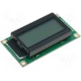 Дисплей LCD алфавитно-цифровой RAYSTAR OPTRONICS RC0802A-GHW-ESV (RC0802A-GHW-ESV)