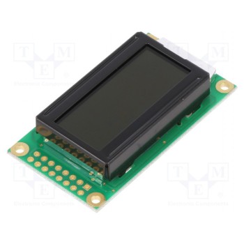 Дисплей LCD RAYSTAR OPTRONICS RC0802A1-LLH-JWV