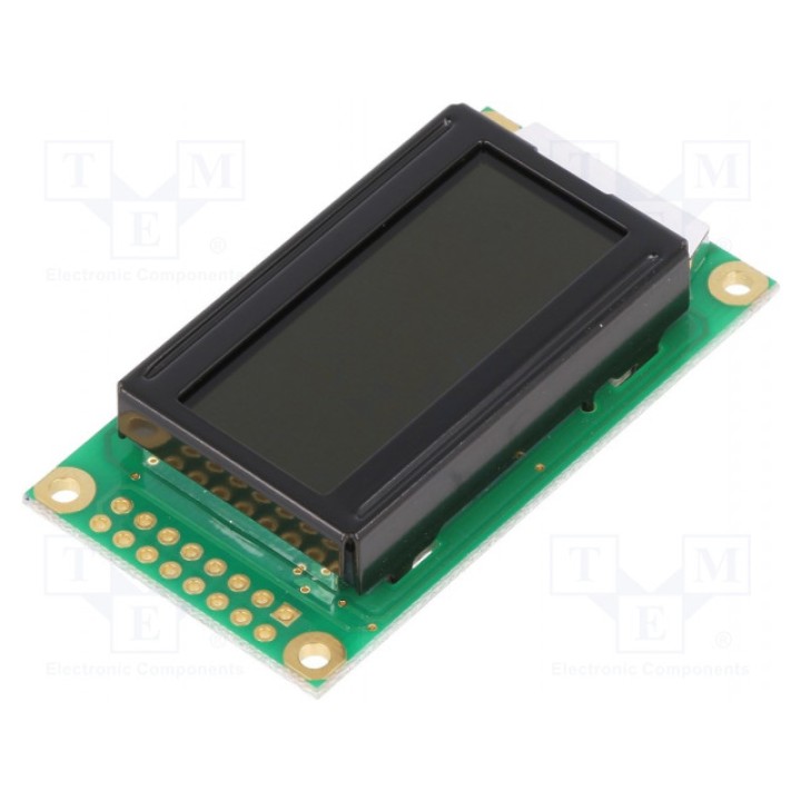 Дисплей LCD RAYSTAR OPTRONICS RC0802A1-LLH-JWV (RC0802A1-LLH-JWV)