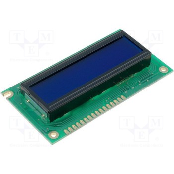Дисплей LCD RAYSTAR OPTRONICS RC1602A-BIW-CSV