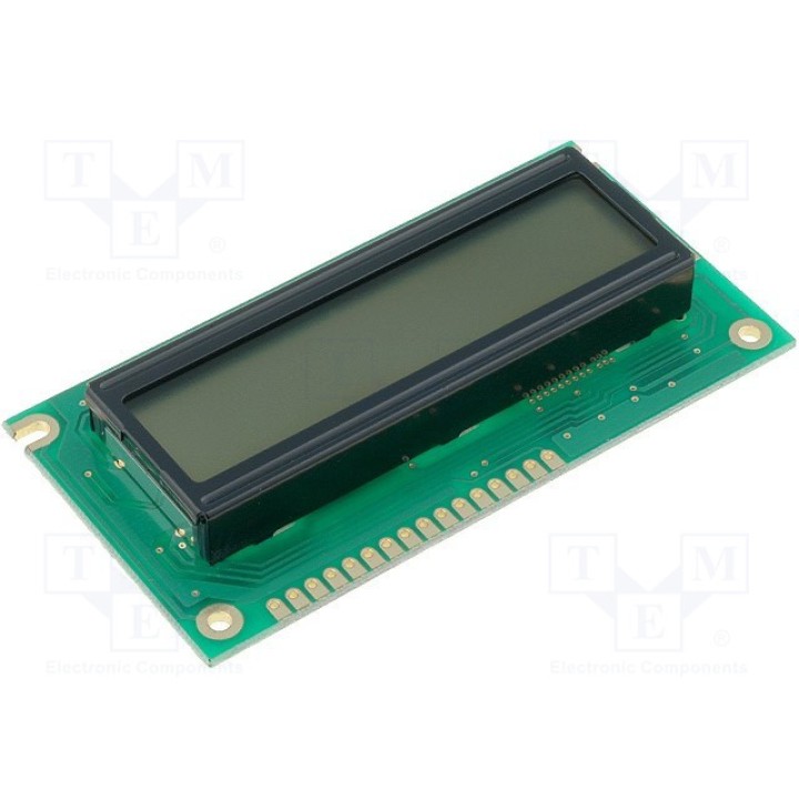 Дисплей LCD алфавитно-цифровой RAYSTAR OPTRONICS RC1602A-FHW-ESV (RC1602A-FHW-ESV)