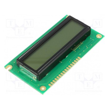 Дисплей LCD алфавитно-цифровой RAYSTAR OPTRONICS RC1602A-FHW-ESX