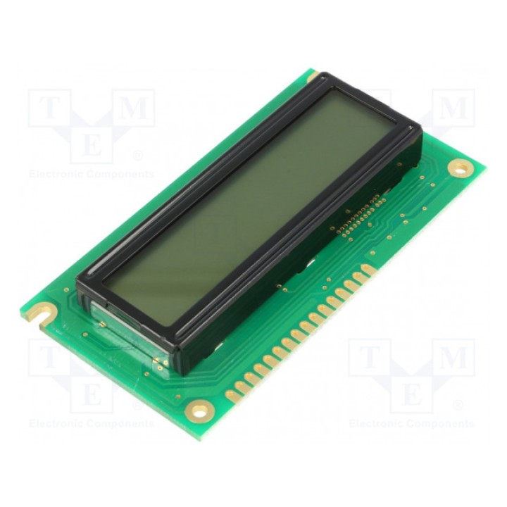 Дисплей LCD алфавитно-цифровой RAYSTAR OPTRONICS RC1602A-FHW-ESX (RC1602A-FHW-ESX)