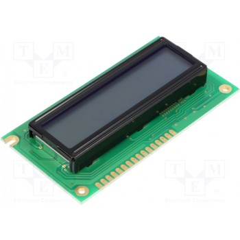 Дисплей LCD алфавитно-цифровой RAYSTAR OPTRONICS RC1602A-GHW-CSX