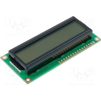 Дисплей LCD алфавитно-цифровой RAYSTAR OPTRONICS RC1602B-FHW-ESV