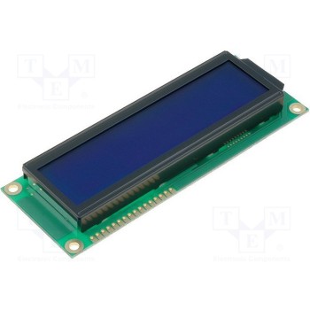 Дисплей LCD RAYSTAR OPTRONICS RC1602E-BIW-ESX
