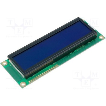 Дисплей LCD RAYSTAR OPTRONICS RC1602E-BIY-ESX