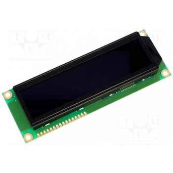 Дисплей LCD алфавитно-цифровой RAYSTAR OPTRONICS RC1602E-TIW-ESX