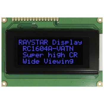 Дисплей LCD RAYSTAR OPTRONICS RC1604A-LLB-JWVE