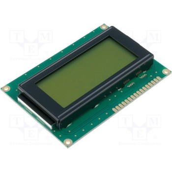 Дисплей LCD алфавитно-цифровой RAYSTAR OPTRONICS RC1604A-YHW-ESV