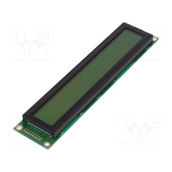 Дисплей LCD алфавитно-цифровой RAYSTAR OPTRONICS RC2001A-YHY-CSX