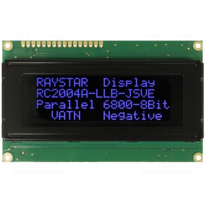 Дисплей LCD RAYSTAR OPTRONICS RC2004A-LLB-JSVE (RC2004A-LLB-JSVE)