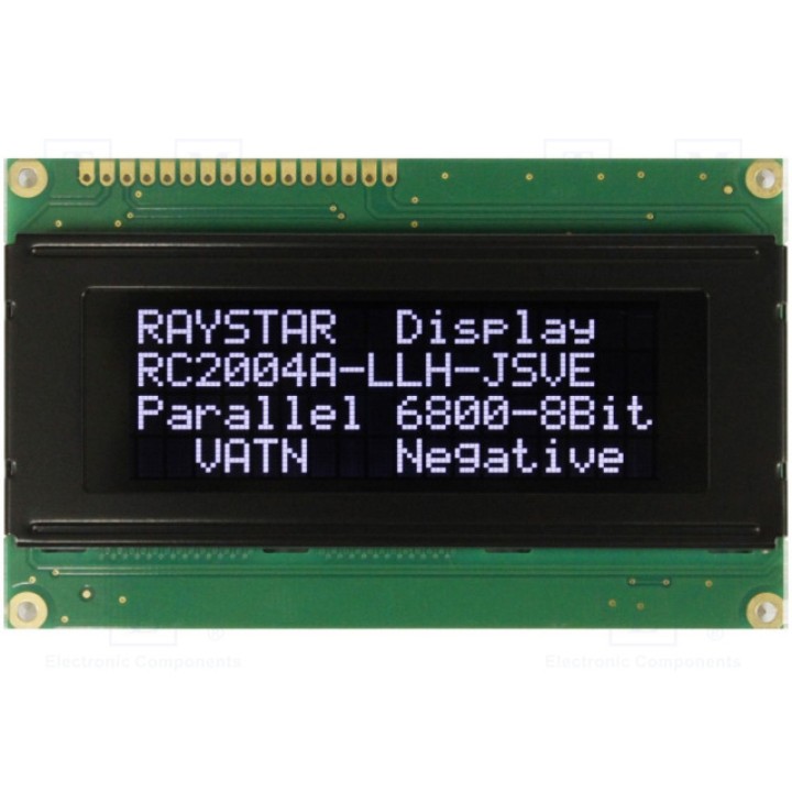 Дисплей LCD RAYSTAR OPTRONICS RC2004A-LLH-JSV (RC2004A-LLH-JSV)