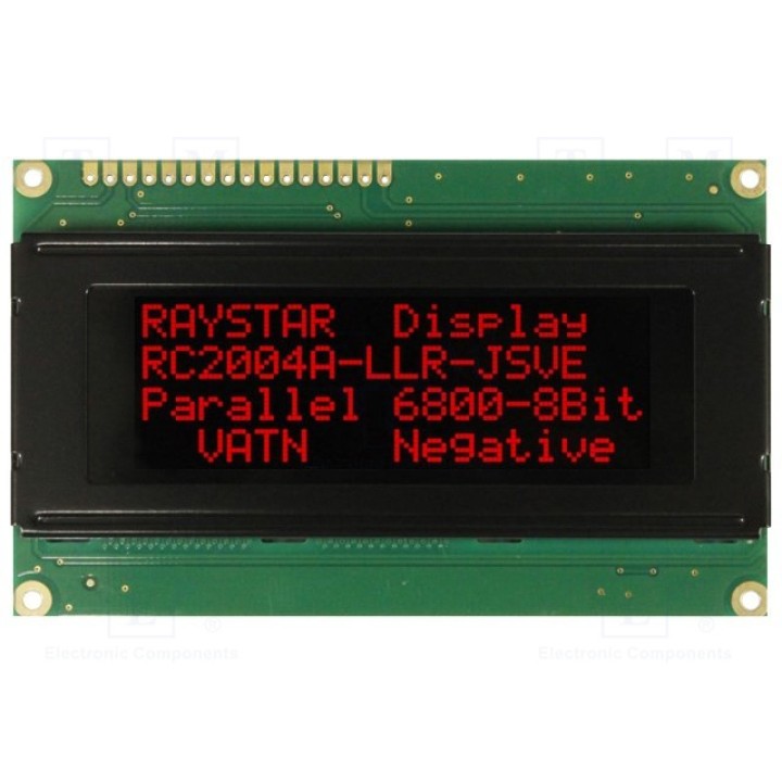 Дисплей LCD RAYSTAR OPTRONICS RC2004A-LLR-JSVE (RC2004A-LLR-JSVE)