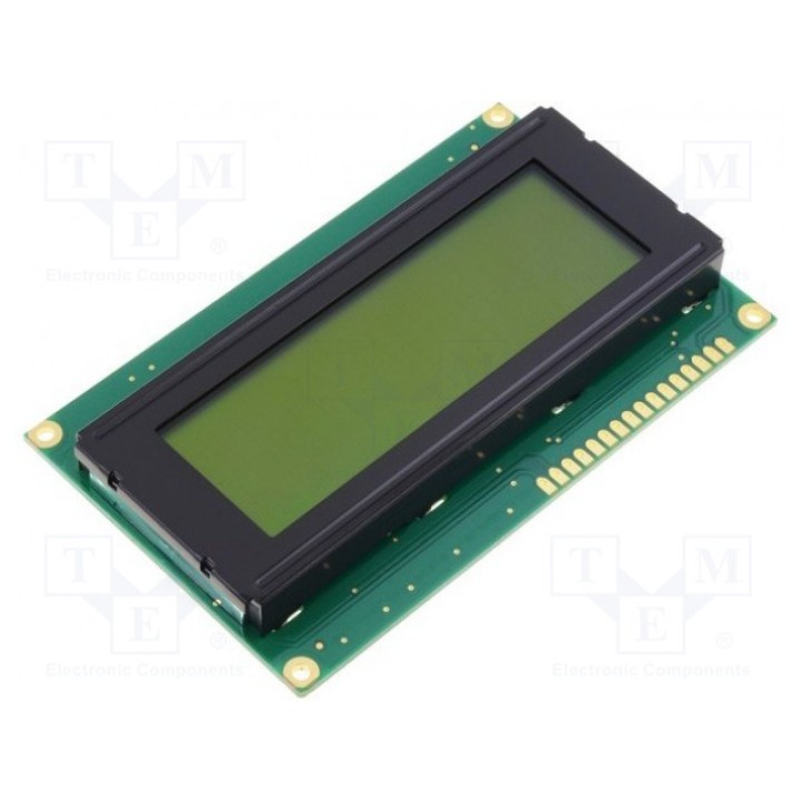Дисплей LCD алфавитно-цифровой RAYSTAR OPTRONICS RC2004A-YHW-CSX (RC2004A-YHW-CSX)
