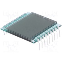 Дисплей lcd 7-сегментный (цифровой) DISPLAY ELEKTRONIK DE 112-RS-206,35V