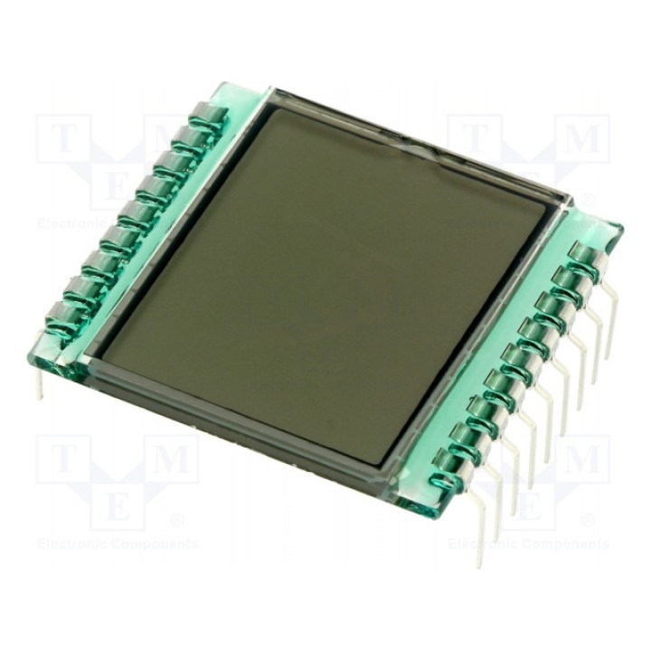 Дисплей lcd 7-сегментный (цифровой) DISPLAY ELEKTRONIK DE 112-TS-207,5M (DE112-TS-20/7.5)