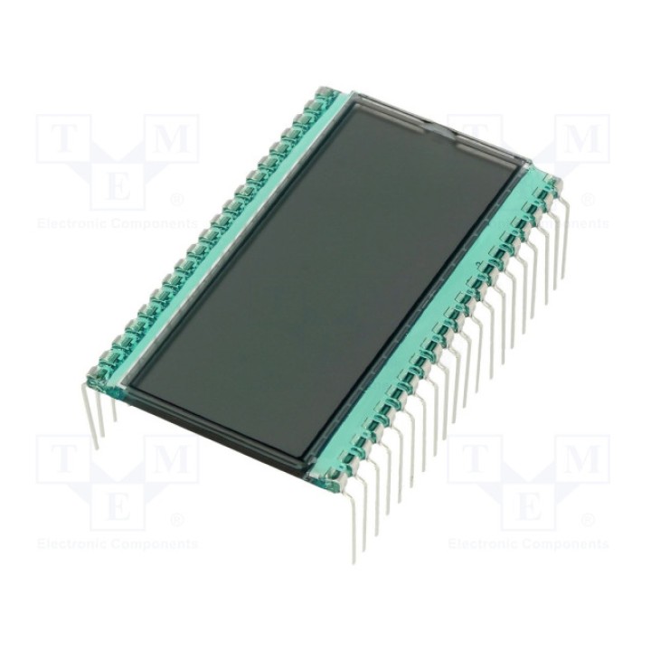 Дисплей lcd 7-сегментный (цифровой) DISPLAY ELEKTRONIK DE 113-TU-308,4 (DE113-TU-30/8.4)