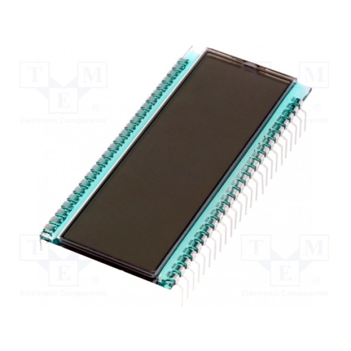 Дисплей LCD DISPLAY ELEKTRONIK DE 122-RS-206,35V (DE122-RS-20-6.35)