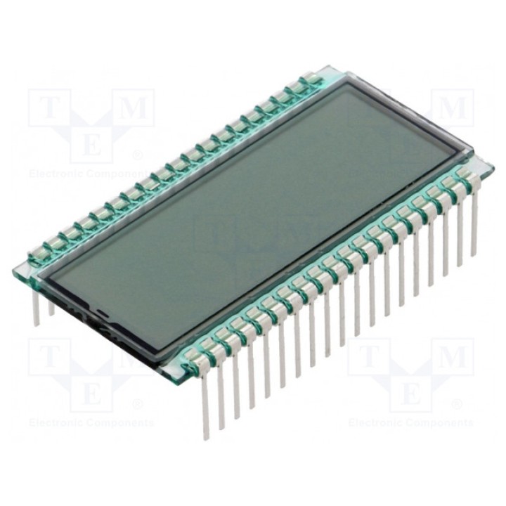Дисплей LCD DISPLAY ELEKTRONIK DE 124-RS-207,5 (3 VOLT) (DE124-RS-20-7.5-3)