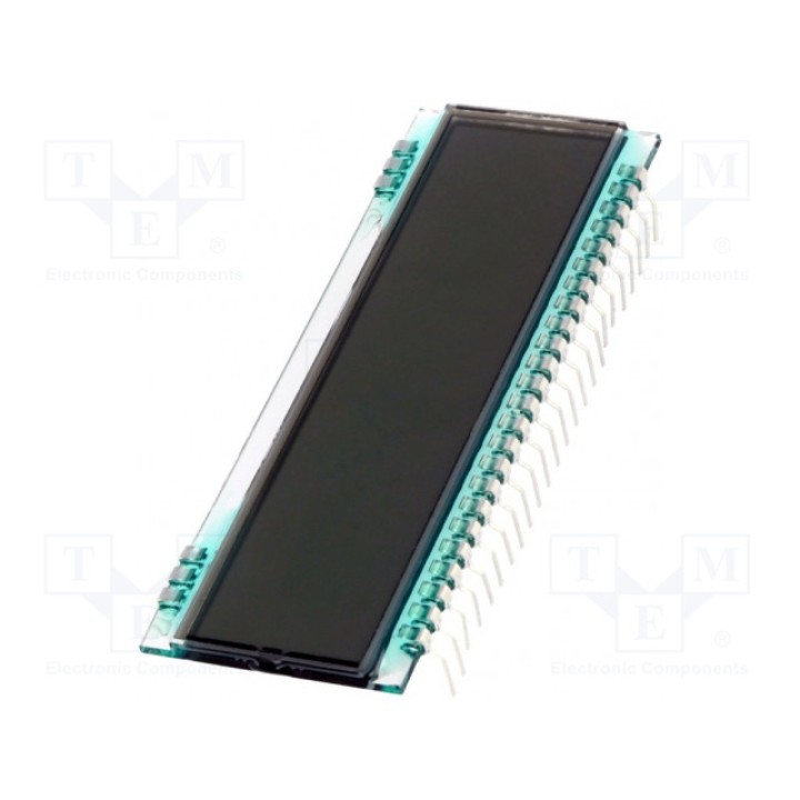 Дисплей LCD DISPLAY ELEKTRONIK DE 133-RS-306,3512° (3 VOLT) (DE133-RS-30-6.35-3)