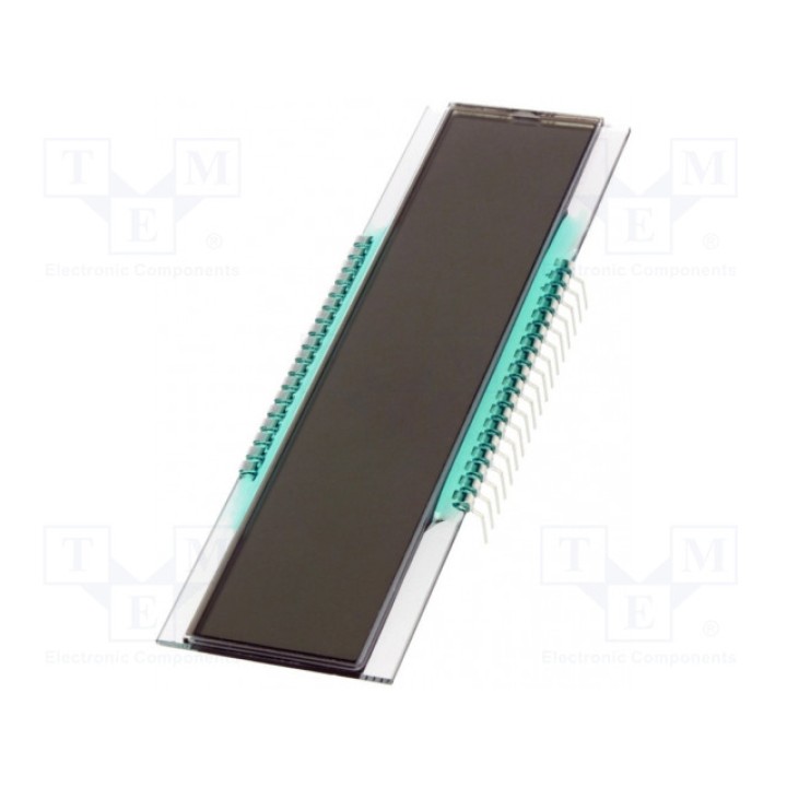 Дисплей LCD DISPLAY ELEKTRONIK DE 137-RS-206,35V (DE137-RS-20-6.35)
