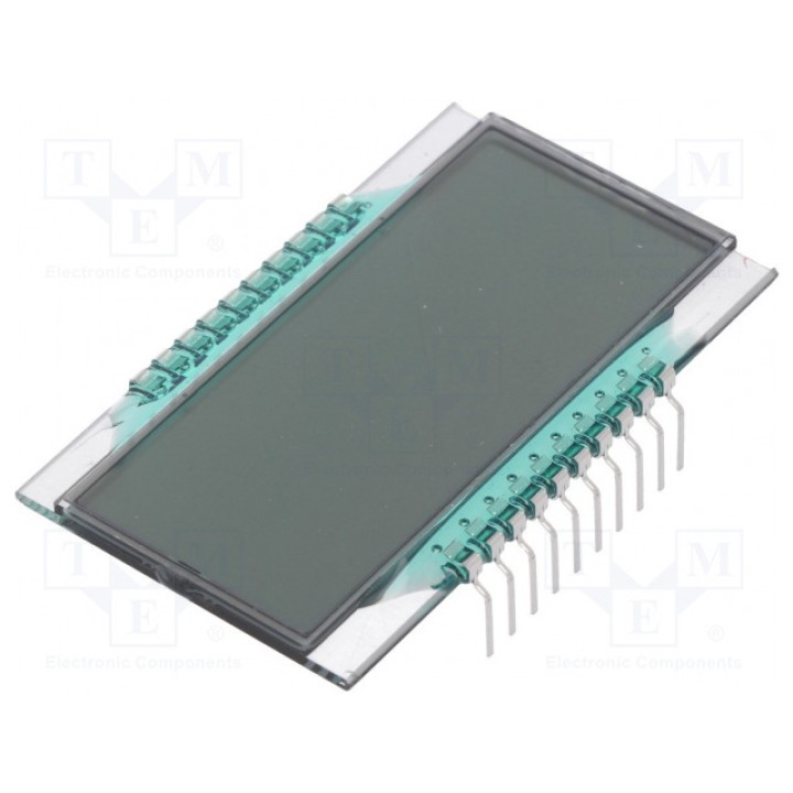 Дисплей LCD DISPLAY ELEKTRONIK DE 161-RS-207,5 (3 VOLT) (DE161-RS-20-7.5-3)