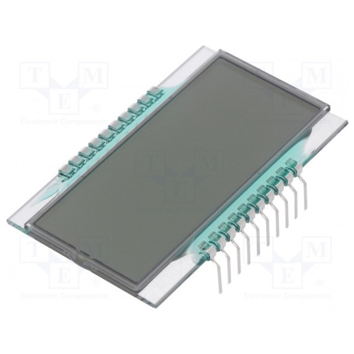Дисплей LCD DISPLAY ELEKTRONIK DE 161-TS-207,5 (3 VOLT) (DE161-TS-20-7.5-3)