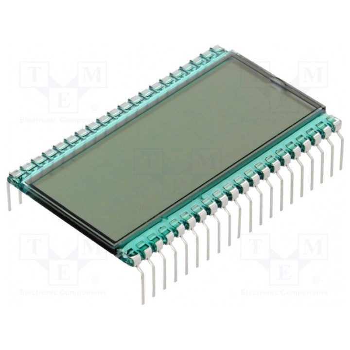 Дисплей LCD DISPLAY ELEKTRONIK DE 183-RU-308,4 (3 VOLT) (DE183-RU-30-8.4-3)