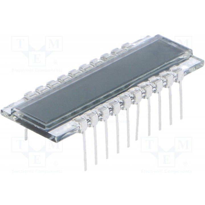 Дисплей LCD DISPLAY ELEKTRONIK DE 188-RU-307,5V (3 VOLT) (DE188-RU-30-7.5-3)