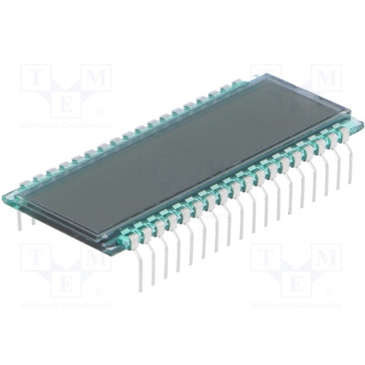 Дисплей LCD DISPLAY ELEKTRONIK DE 301-RS-206,35M (5 VOLT) (DE301-RS-20-6.35-5)
