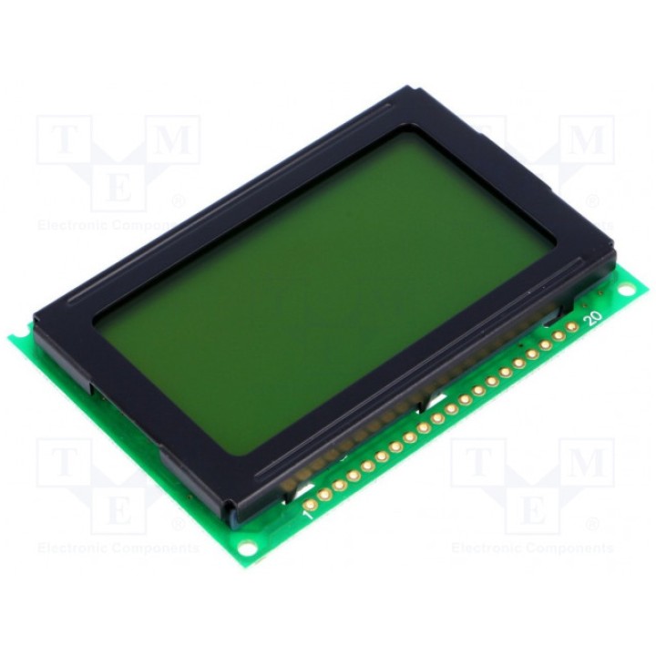 Дисплей LCD DISPLAY ELEKTRONIK DEM 128064B SYH-PY (DEM128064BSYH-PY)