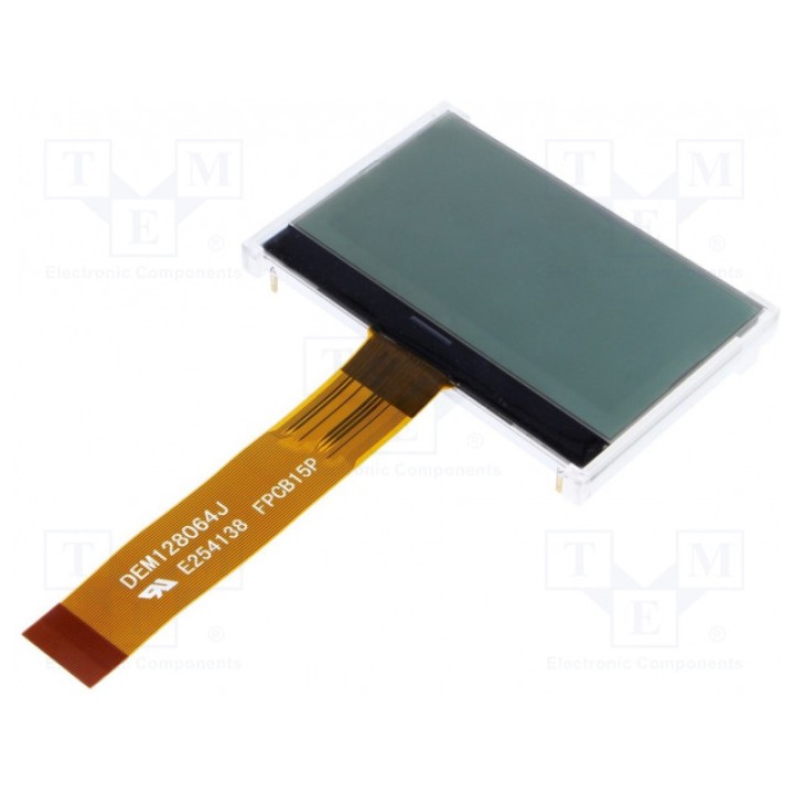 Дисплей LCD DISPLAY ELEKTRONIK DEM 128064J FGH-P(RGB) (DEM128064JFGH-PRGB)