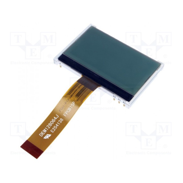 Дисплей LCD DISPLAY ELEKTRONIK DEM 128064J FGH-PW (DEM128064JFGH-PW)