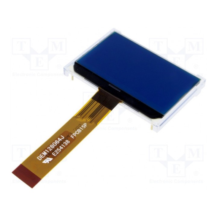 Дисплей LCD графический DISPLAY ELEKTRONIK DEM 128064J SBH-PW-N (DEM128064JSBH-PW-N)