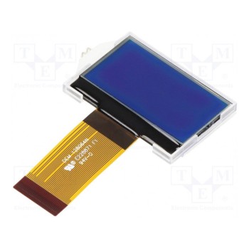 Дисплей LCD DISPLAY ELEKTRONIK DEM128064NSBH-PW-N