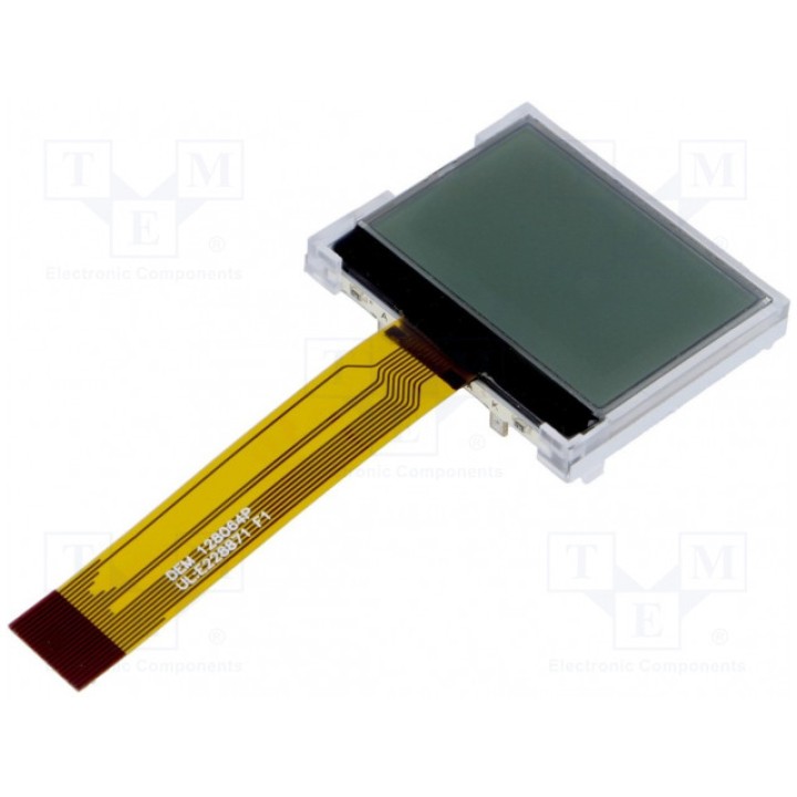 Дисплей LCD DISPLAY ELEKTRONIK DEM 128064P FGH-PW (DEM128064PFGH-PW)