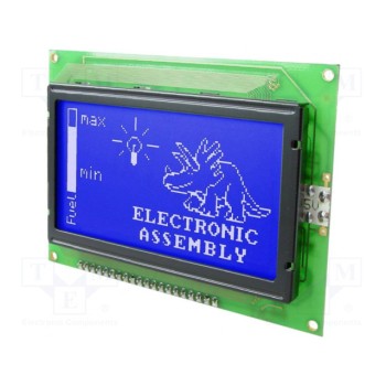 Дисплей LCD графический ELECTRONIC ASSEMBLY EAW128B-6N2LW