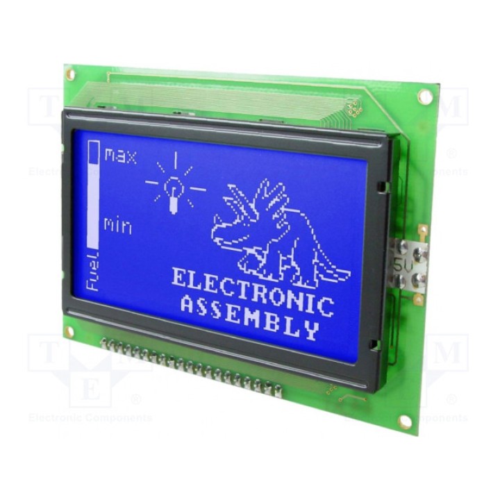 Дисплей LCD графический ELECTRONIC ASSEMBLY EA W128B-6N2LW (EAW128B-6N2LW)