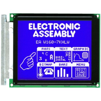 Дисплей LCD графический ELECTRONIC ASSEMBLY EAW160-7KHLW