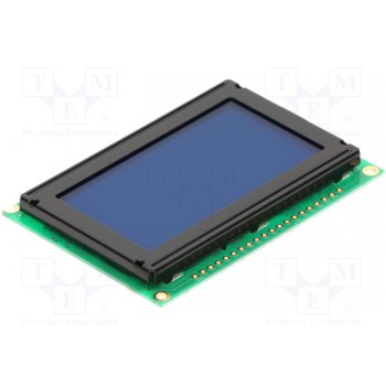 Дисплей LCD графический RAYSTAR OPTRONICS RG12864B1-BIW-V