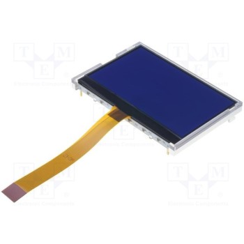 Дисплей LCD графический RAYSTAR OPTRONICS RX12864H-BIW