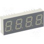 Дисплей LED 7-сегментный 10мм KINGBRIGHT ELECTRONIC CC04-41SRWA (CC04-41SRWA)