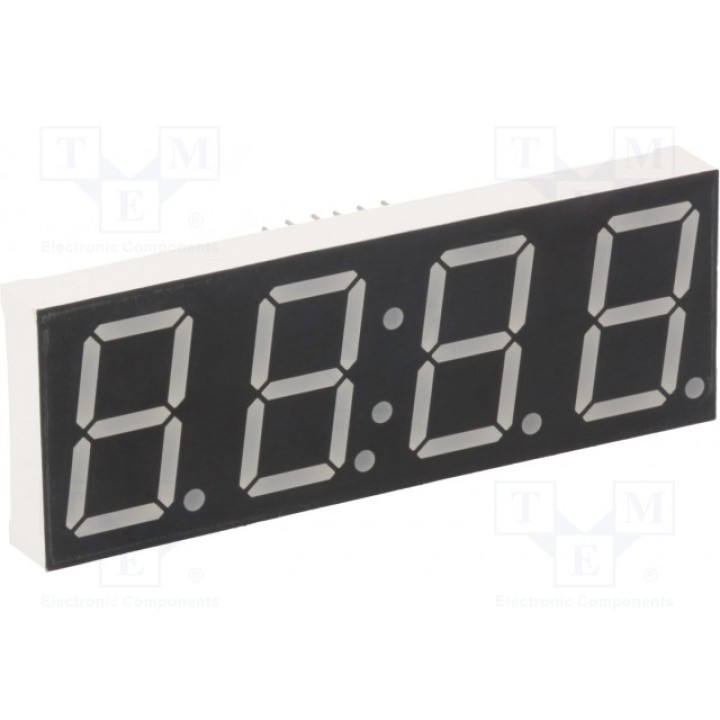 Дисплей LED 7-сегментный 204мм LUCKY LIGHT KW4-804AVB (KW4-804AVB)