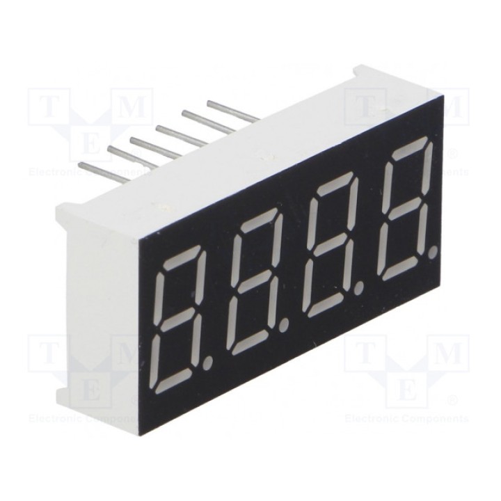 Дисплей LED 7-сегментный 914мм WENRUN LFD036BUE-101B-03 (LFD036BUE-101B)