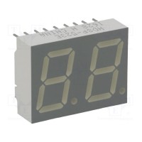 Дисплей LED 7-сегментный 1422мм BROADCOM (AVAGO) HDSP-523E