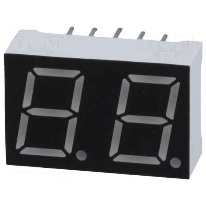 Дисплей LED 7-сегментный 10мм OPTO Plus LED Corp. OPD-D3910LE-BW (OPD-D3910LE-BW)