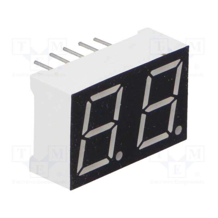 Дисплей LED 7-сегментный 10мм OPTO Plus LED Corp. OPD-D3911UPG-BW (OPD-D3911UPG-BW)