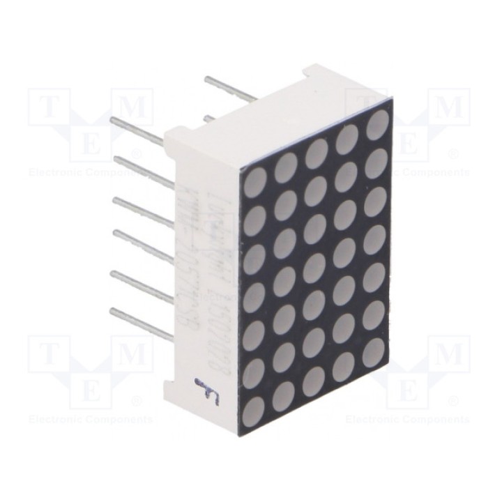 Дисплей LED матрица 5x7 LUCKY LIGHT KWM-20571CSB (KWM-20571CSB)